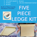 Chinchilla Ledge Shelve Kit
