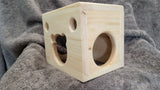 Chinchilla Hut Hideout House | Free Standing House for Chinchilla Kiln Dried Pine