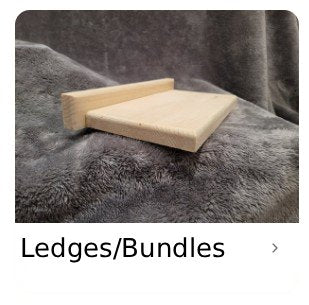 Chinchilla VALUE Ledge Shelf Kits Kiln Dried Pine | ChinSurfers