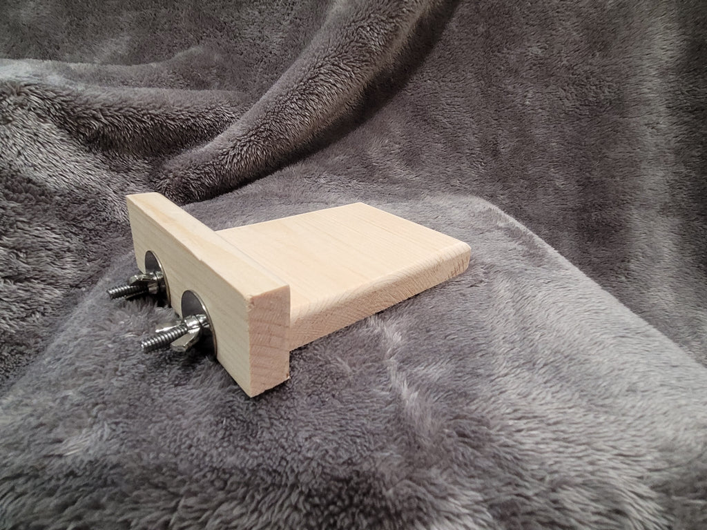 Chinchilla Ledge Shelves 7 Piece Ledge Shelf Bundle Kiln Dried Pine Wood + Mounting Hardware Seven Piece Ledge Shelf Set