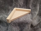 Chinchilla Ledge Shelves 7 Piece Ledge Shelf Bundle Kiln Dried Pine Wood + Mounting Hardware Seven Piece Ledge Shelf Set