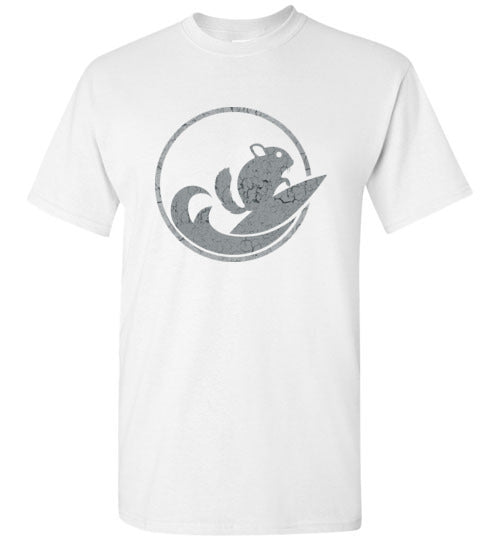 ChinSurfers Unisex Crewneck Tee (Cracked Paint)