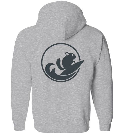 ChinSurfers Zip Hoodie (Gunmetal)
