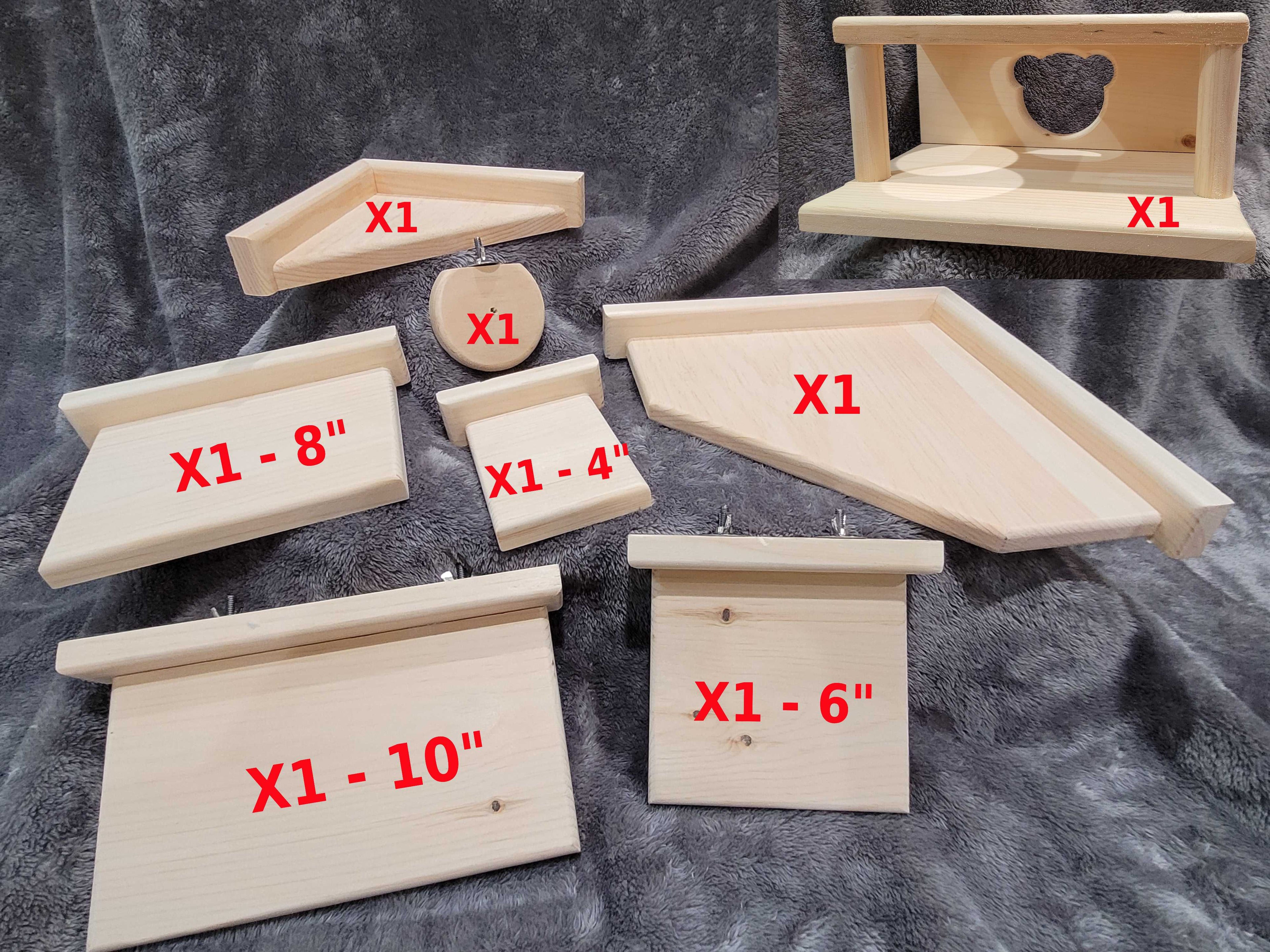 Chinchilla Ledge Shelve Kit