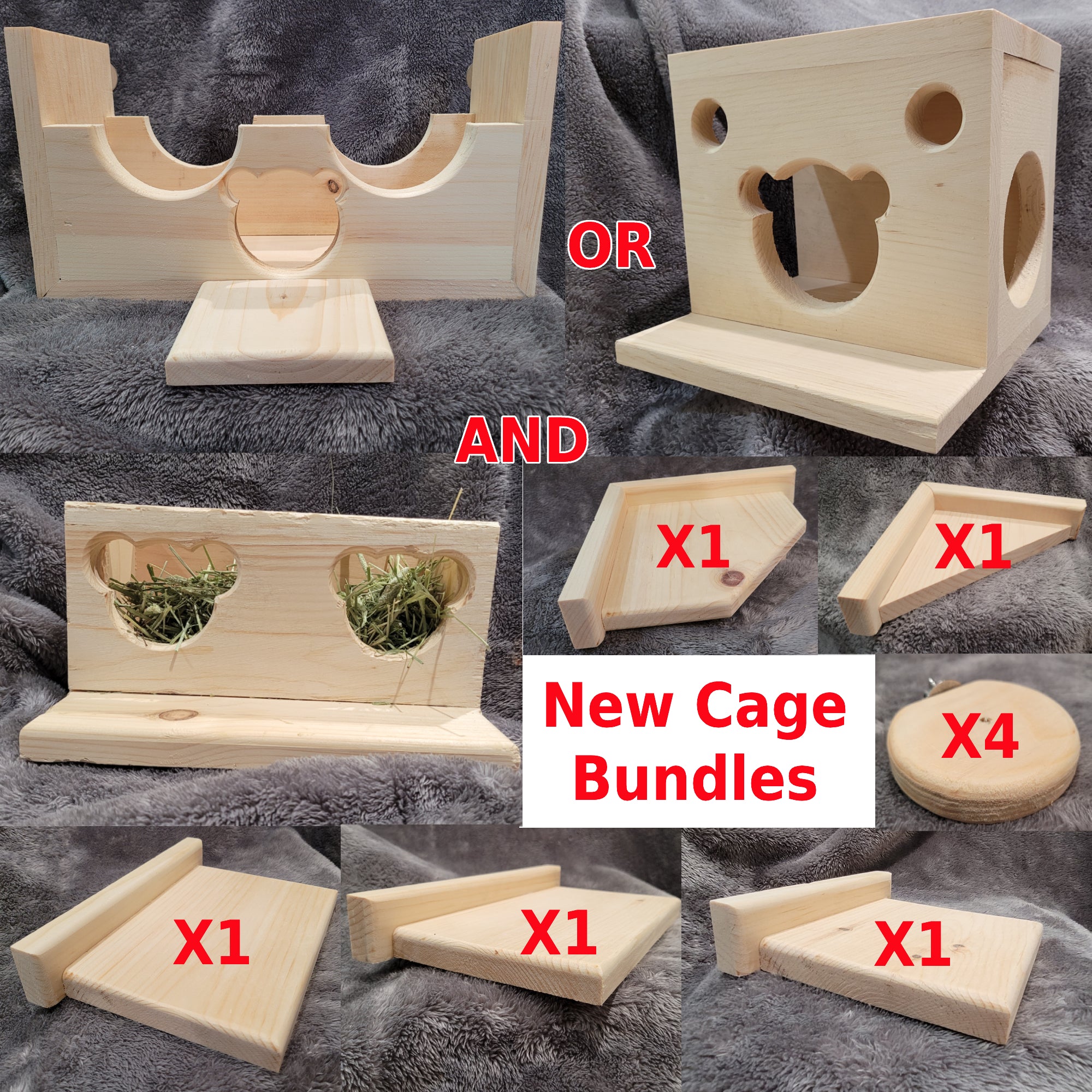 Chinchilla New Cage Set