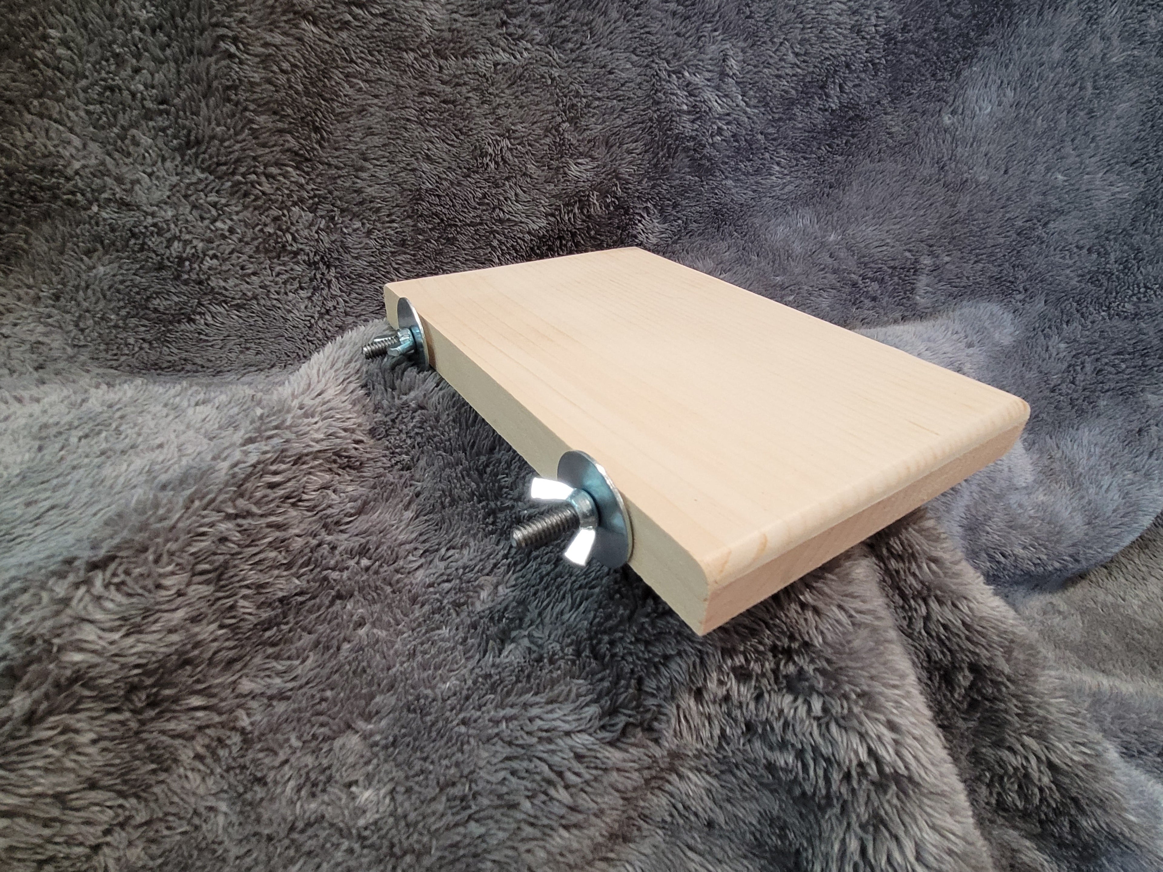 Chinchilla Ledge Shelf 4" Shelf Kiln Dried Pine Wood Hardware Included
