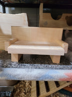 Chinchilla Couch Loveseat Ledge
